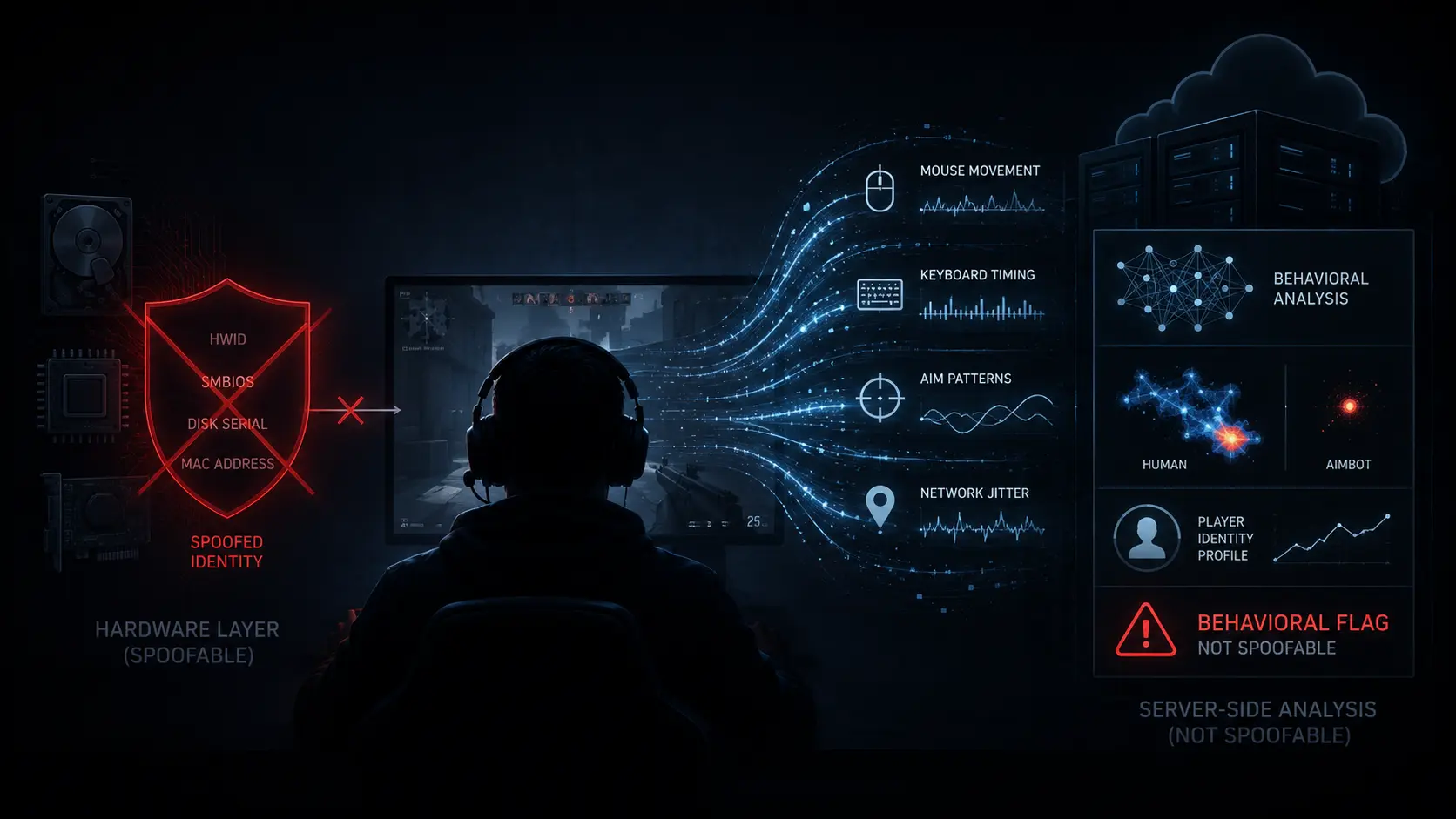 Behavioral Biometrics Explained: Anti-Cheat No Longer Reads Your Hardware